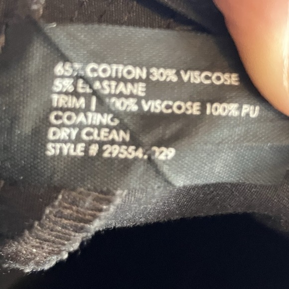 Club‎ Monaco Pants Womens Size 6 Gray Straight Leg Low Rise Cotton Blend - Picture 11 of 12